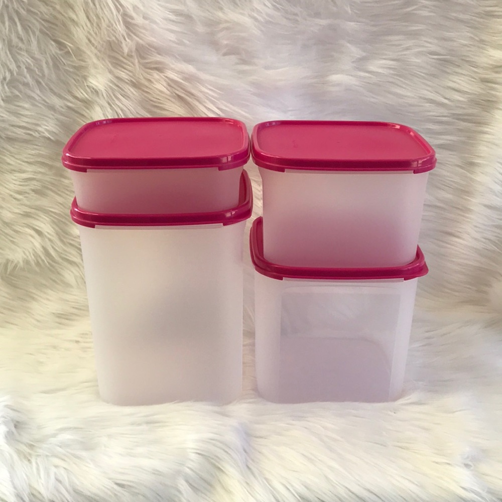 Tupperware Modular Mates® Square  Set of 4 - Picture 3 of 16